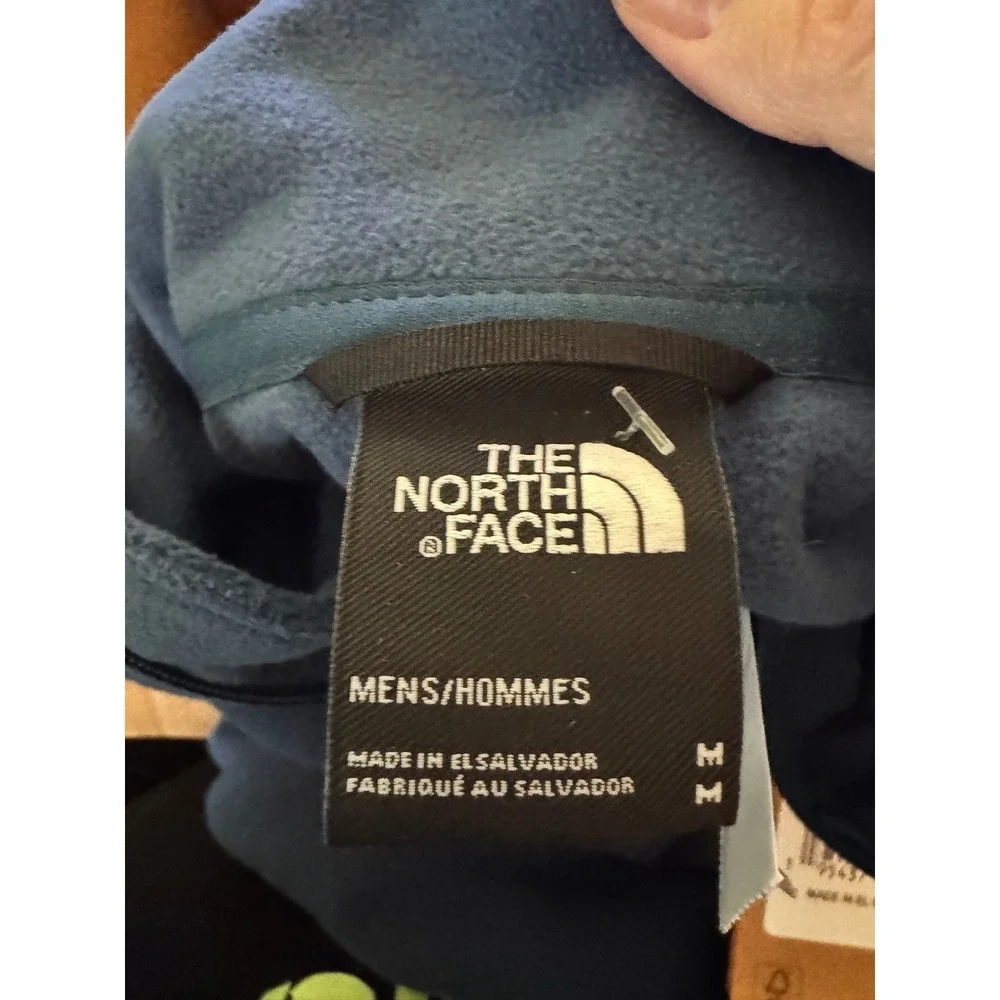The North Face Mens‎ Pullover Fleece Glacier Jacket Blue Medium NWT